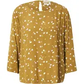 Tom Tailor Blus oliv / pastelllila / vit