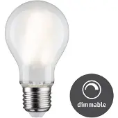 Paulmann 28815 LED-lamp EEK E (A - G) E27 9 W Neutralvit (Ø x H) 60 mm x 106 mm 1 st