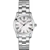 Tissot Seastar Serie Kvartsverk 30M Vattentålig Klocka 30Mm Vit Urtavla Rostfritt Stålboett Rostfritt Stålarmband T112.210.11.113.00 Silver White