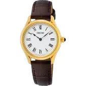 Seiko Damklocka - - SWR072P1 - Läder - 5 Atm - Saphirglas