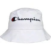 Champion Bucket Hat - Vit m. Logo - - M/L - Bucket Hat