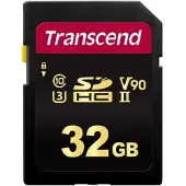 Transcend Premium 700S SDHC-Kort 32 GB Class 10, UHS-II, UHS-Class 3, v90 Video Speed Class