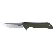 Ruike P121-G Hussar Green pocket knife, Satin finish