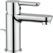 Nobili Handfatarmatur HV m. BV - krom, 1-handtag, flexsl. 3/8