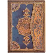 Safavid Indigo (Safavid Binding Art) Midi Unlined Hardcover Journal