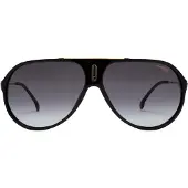 Carrera Aviator Mens Svart Mörkgrå Gradient Solglasögon