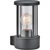 VIOKEF Vägglampa utomhus Aspen, dimbar, Aluminium / grå / zink, Aluminium / grå / zink, Modern, Utomhusvägglampa