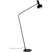 VIOKEF Golvlampa Arietta, Svart, Vardagsrum / matsal, Textil / tyger / siden, Modern, Golvlampa