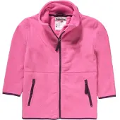 Playshoes Fleecejacka mörklila / rosa