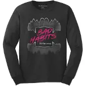 Ginza.se Ed Sheeran: Unisex Long Sleeve T-Shirt/Bad Habits (Black) (Large)