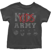 Ginza.se KISS: Kids Toddler T-Shirt/Army (Black) (2 Years)