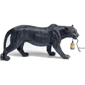 Kare Bordslampa Animal Bagheera, Svart, Vardagsrum / matsal, Syntetmaterial, Bordslampa