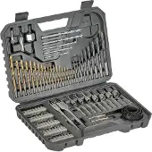 Bosch borrmaskinset 103 delar tinnbeläggning
