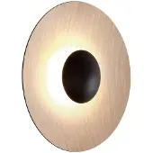 Marset Vägglampa , Ginger 32 C, dimbara, Trä, Vardagsrum, Metall, Design