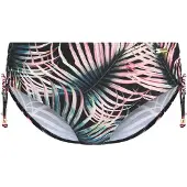 LASCANA Bikiniunderdel petrol / rosa / svart