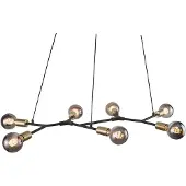 Nordlux Taklampa , Josefine, dimbara, Svart, Vardagsrum, Metall, Modern