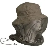 Mil-Tec Boonie med Myggnät - Oliv