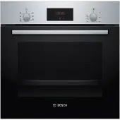 Bosch Serie | 2 HBF113BR1S - Ugn - inbyggd - fördjupning - bredd: 56 cm - djup: 55 cm - höjd: 57.5 cm - Klass A - rostfritt stål