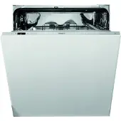 Whirlpool WIC 3C33 PFE UK, Helt integrerad, Full storlek (60 cm), Silver, 1,3 m, 1,55 m, 1,5 m