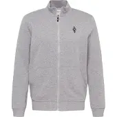 SKECHERS Herr The Hoodless Hoodie GO WALK Överallt Full Zip Jacka, Ljusgrå, X-Large