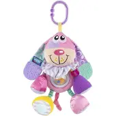 Playgro Aktivitetsleksaker Toy - Hund - Rosa - - One Size - Aktivitetsleksaker