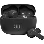 JBL Wave 200TWS Trådlösa Hörlurar med Laddningsfodral - Svart
