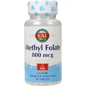 Kal Methyl Folate 800mcg Vitamins Tabletter 90 Enheter
