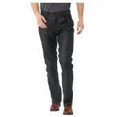FASTWAY Fashion Men 201 Läderjeans Svart 60 Herrar