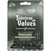 Peaty's X Chris King MK2 Tubeless Valves Black 60.0 Valve