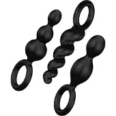Satisfyer - Booty Call Plugs Black