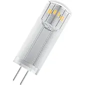 Ledvance OSRAM BASE PIN - LED-glödlampa - form: T14 - klar finish - G4 - 1.8 W (motsvarande 20 W) - klass F - varmt vitt ljus - 2700 K