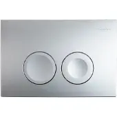 Geberit Manöverplatta Delta21, plast, matt krom