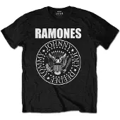 Ginza.se Ramones: Kids T-Shirt/Presidential Seal (Black) (9-10 Years)