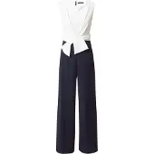 Vera Mont Jumpsuit mörkblå / vit