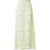 Trendyol Modest Dam Grön Prickig Maxi A-linje A-linje Modest Kjolar