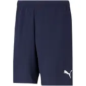 Puma Sportbyxa 'TeamRise' marinblå / vit
