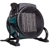Vonroc Elektrisk värmefläkt 1000W/2000W – Keramisk – Grön