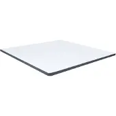 vidaXL Bäddmadrass för resårsäng 200x200x5 cm medium mjuk