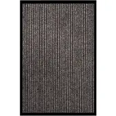 vidaXL Dörrmatta beigerandig 80x120 cm