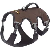 Ferplast Ergotrekking sele, brun - Stl. L: 70 - 80 cm bröstomfång