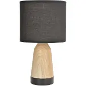 Corep Bordslampa , Baltik, Trä, Vardagsrum, Metall