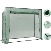 vidaXL Växthus 200x80x173 cm