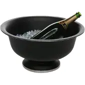 Barlife Champagnekylare På Fot Svart Rostfritt Stål Ø41xh20cm