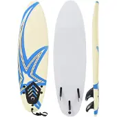 vidaXL Surfbräda 170 cm Stjärna Stand up Paddle Surf Sport Nautisk Segling 91689