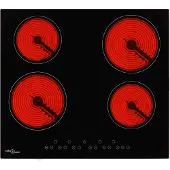 vidaXL Ceramic Hob 4 Burners Touch Control 6000 W 50784