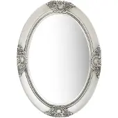 vidaXL Barock väggspegel 50x70 cm silver