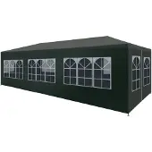 vidaXL Partytält 3x9 m grön