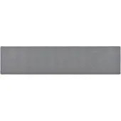 vidaXL Gångmatta mörkgrå 80x400 cm
