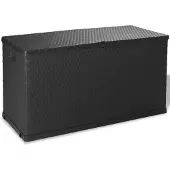 vidaXL Utomhusförvaringslåda - Antracit - 120 x 56 x 63 cm