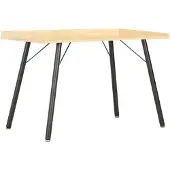vidaXL Skrivbord ek 90x50x79 cm